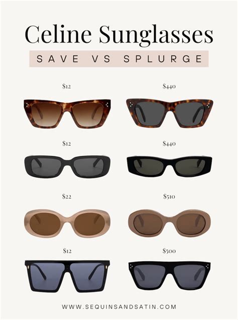 celine sunglasses knockoff|5 Best Celine Sunglasses Dupes From Amazon! .